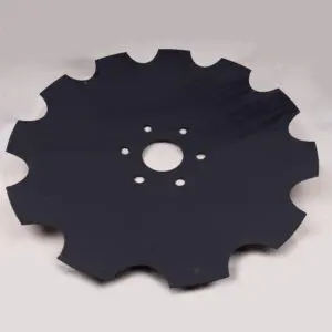 DISC SCALLOP 28"x 8mm, 6 X RADIAL HOLE ENNOR & CONNOR SHEA STYLE ETC   25KG