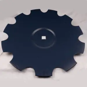 DISC SCALLOPED 26 x 6mm. FLAT BACK IH STYLE  15.14KG