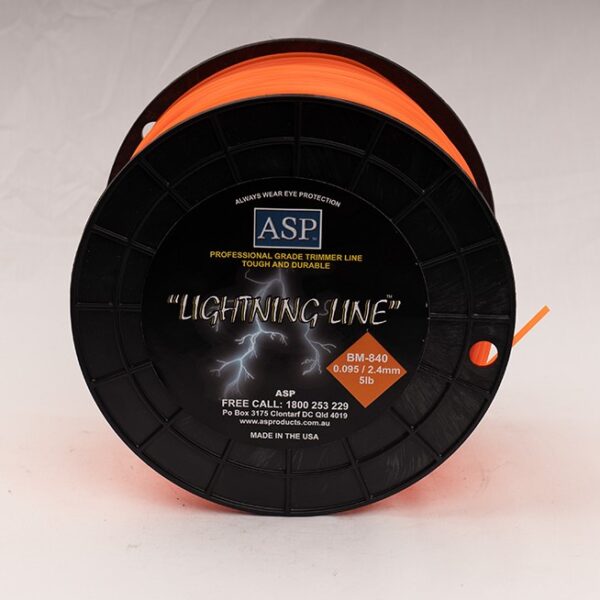 TRIMMER LINE 2.40mm DIAMOND - 2.25KG SPOOL (5LB SQ.095/2.4)  2.6KG - Image 2