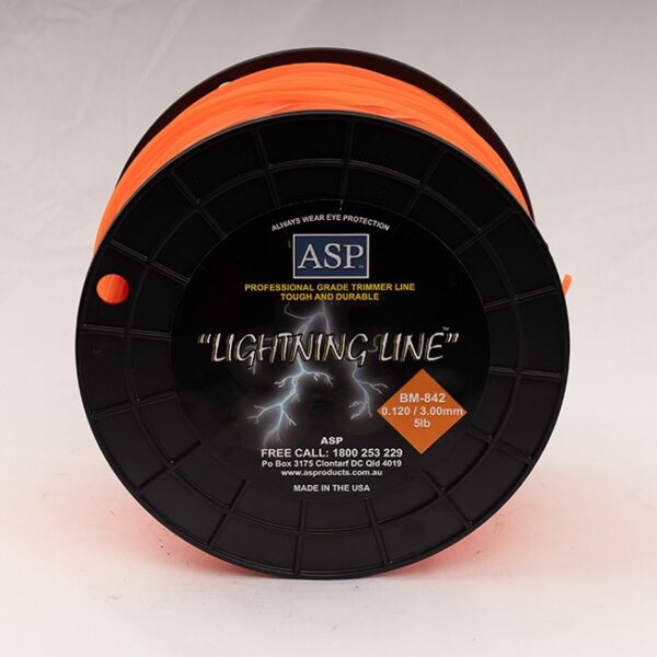 TRIMMER LINE 3.00mm DIAMOND - 2.25KG SPOOL (5LB SQ.120/3.0  2.76KG)